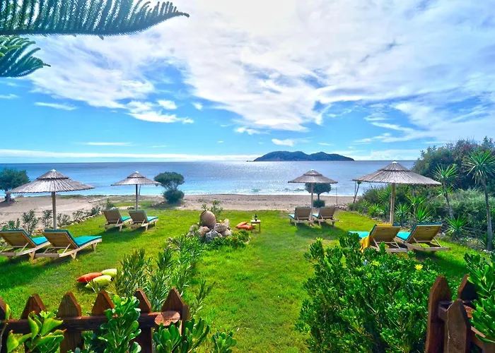 Beachfront Andriana Villa With Mini Pool And Spa