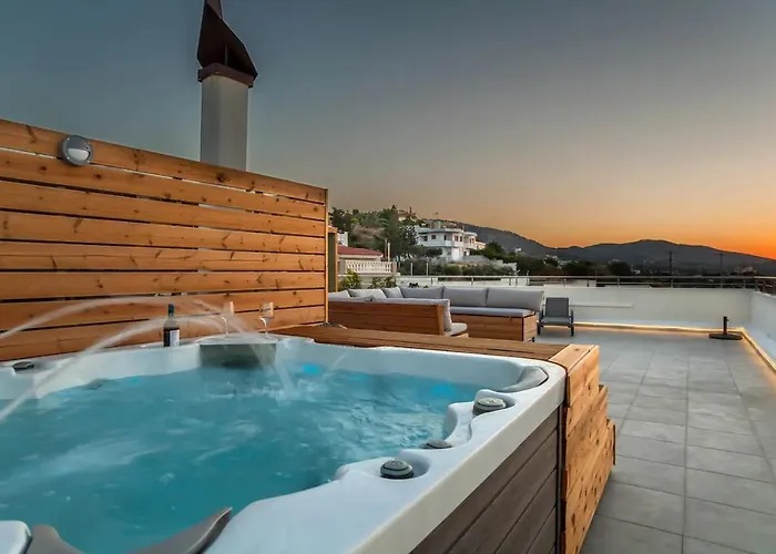 Stelianas House Top Floor Apartment With Private Jacuzzi