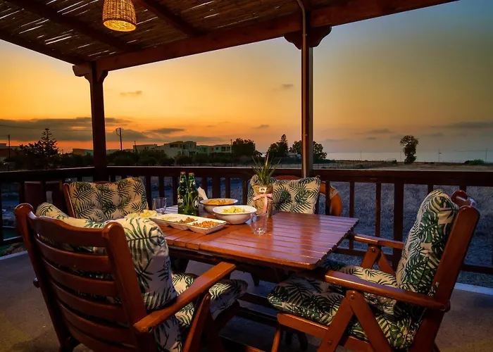 Mayia Sunset Sea Front House Gouves Heraklion