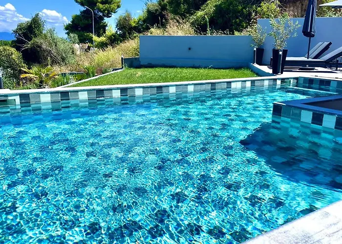 Villa Niamaris, Deluxe, Sea View, Bbq, Private Pool, 80M To The Beach