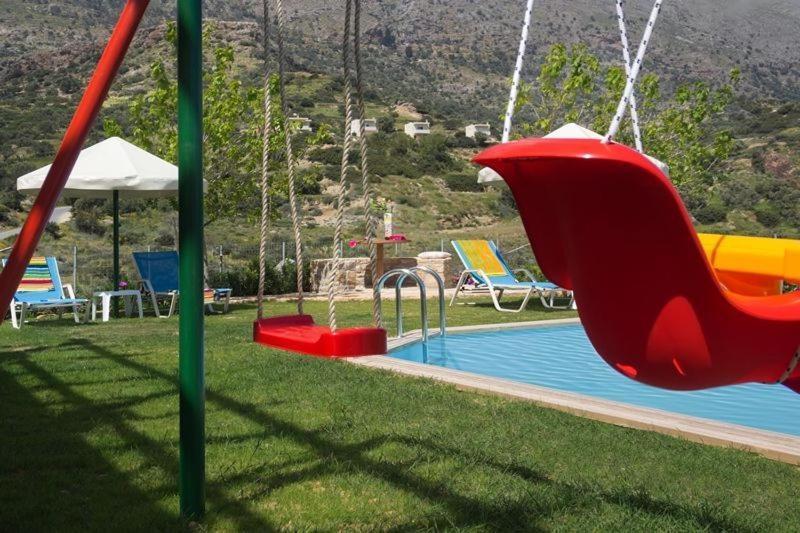 Villa Triopetra Luxury Villas Fournou Lago Superior Villa With Private Pool Stefania Triopetra