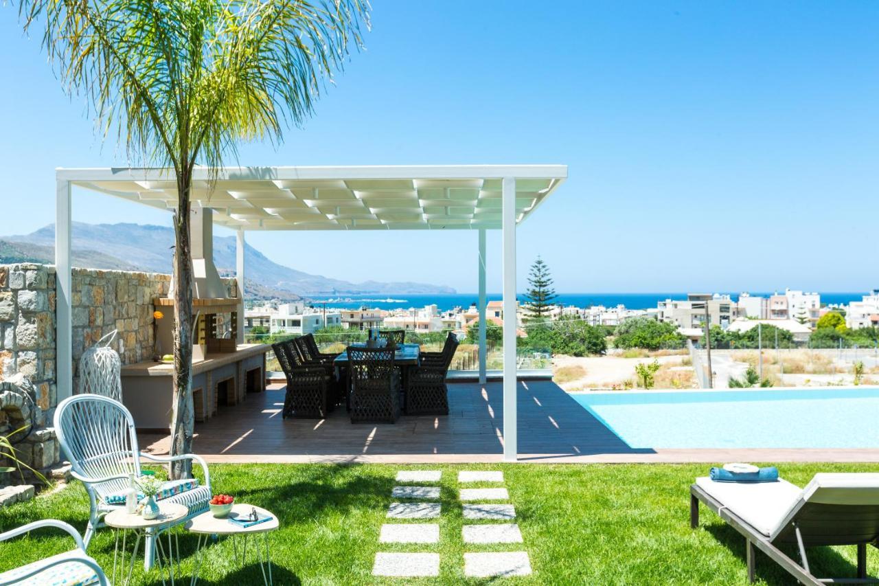 Anemeli - Luxury Pool With Gorgeous Seaview Kissamos