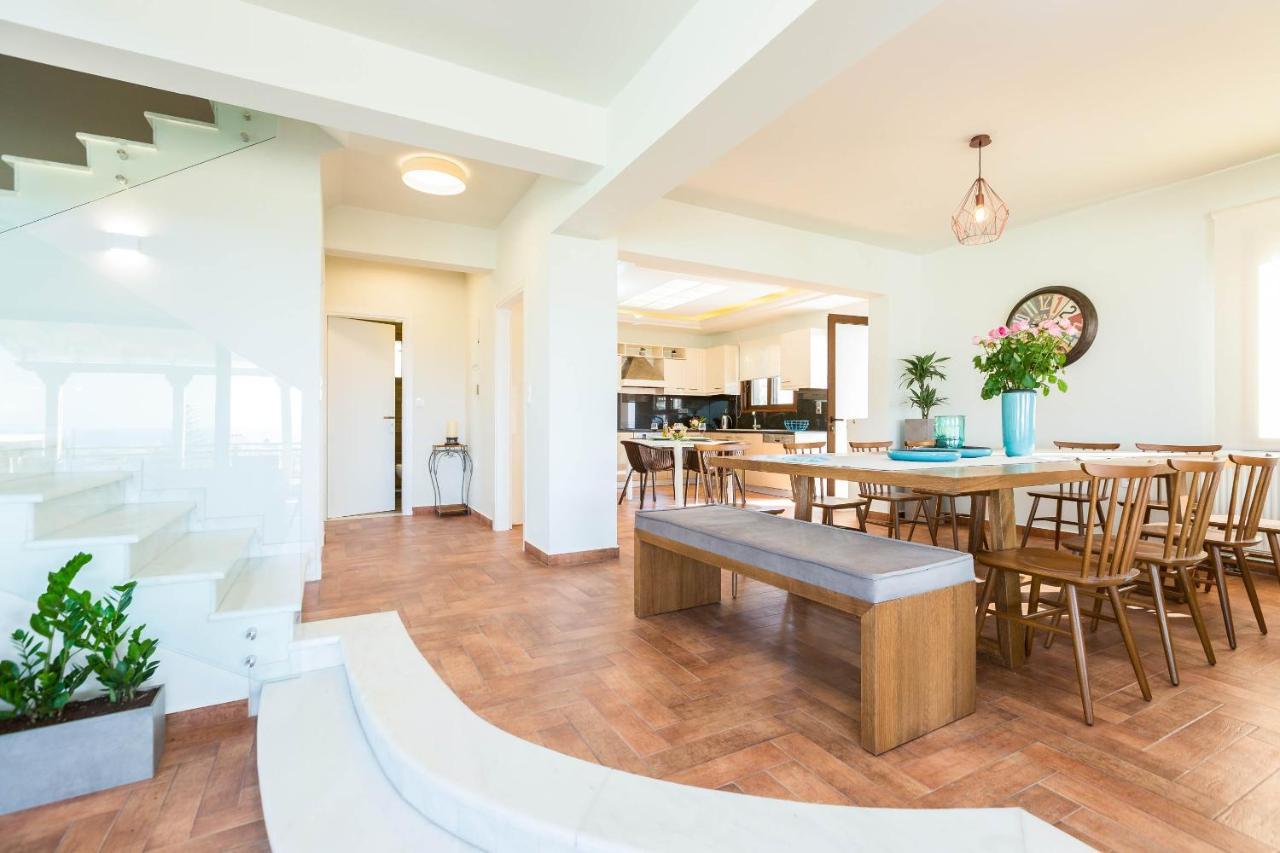 Villa Anemeli - Luxury Pool With Gorgeous Seaview Kissamos