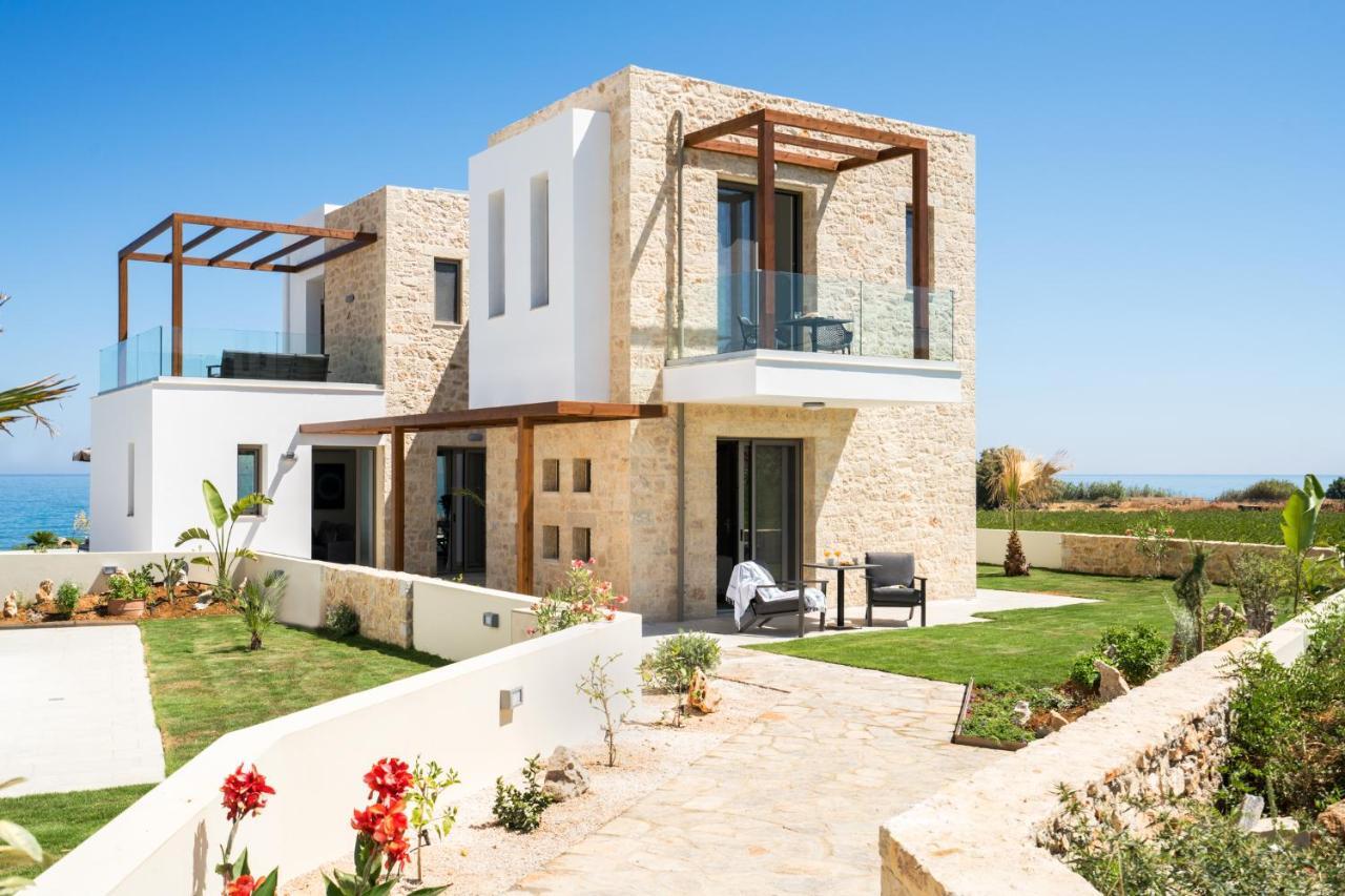 Villa Beachfront Nymphes Aigli, Brand New With Pool, Children Area & Bbq