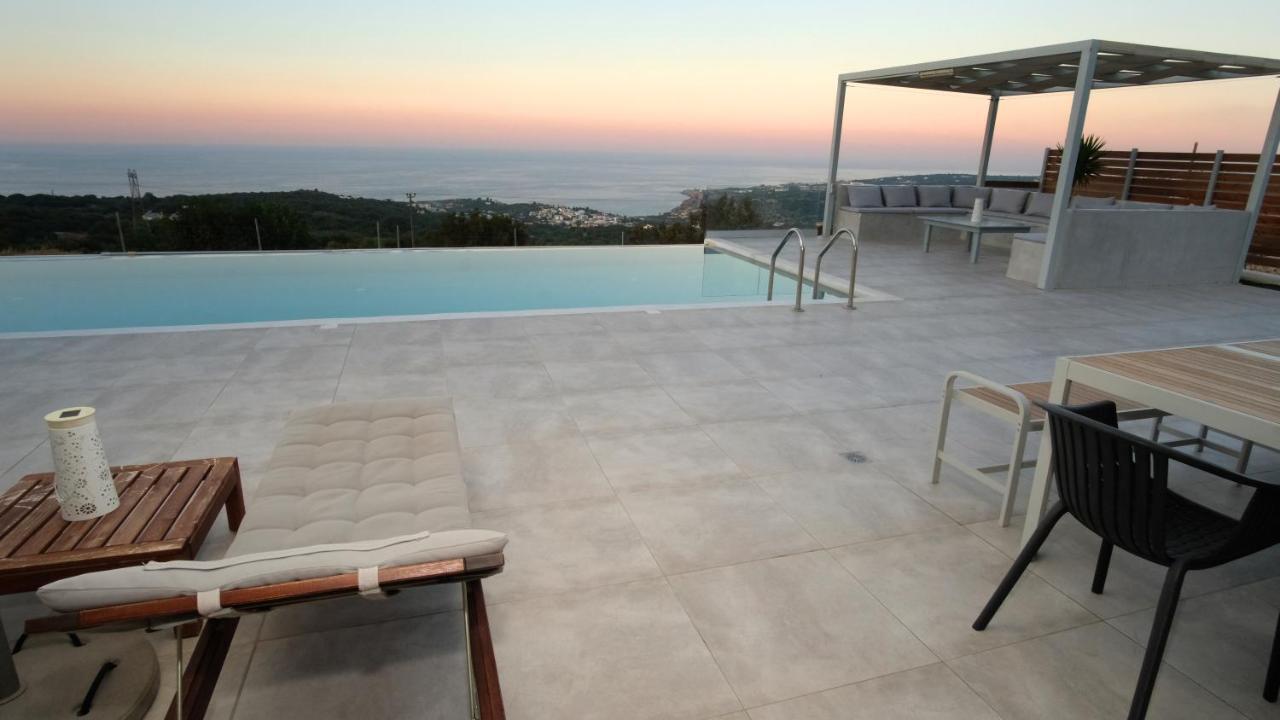 Eva West And East With 2 Private Infinity Pool & And Panoramic Sea View Gerani (Rethymno)