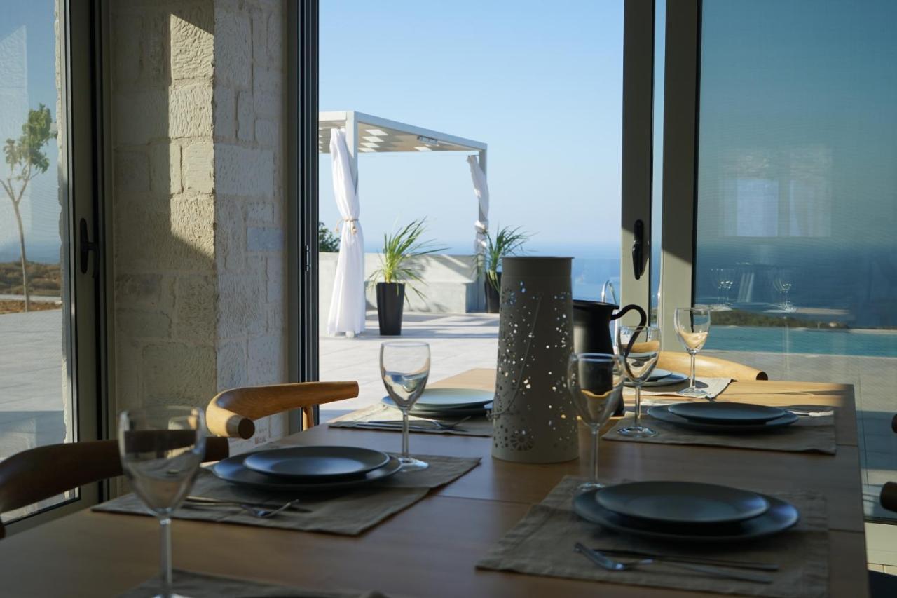 Eva West And East With 2 Private Infinity Pool & And Panoramic Sea View Gerani (Rethymno)