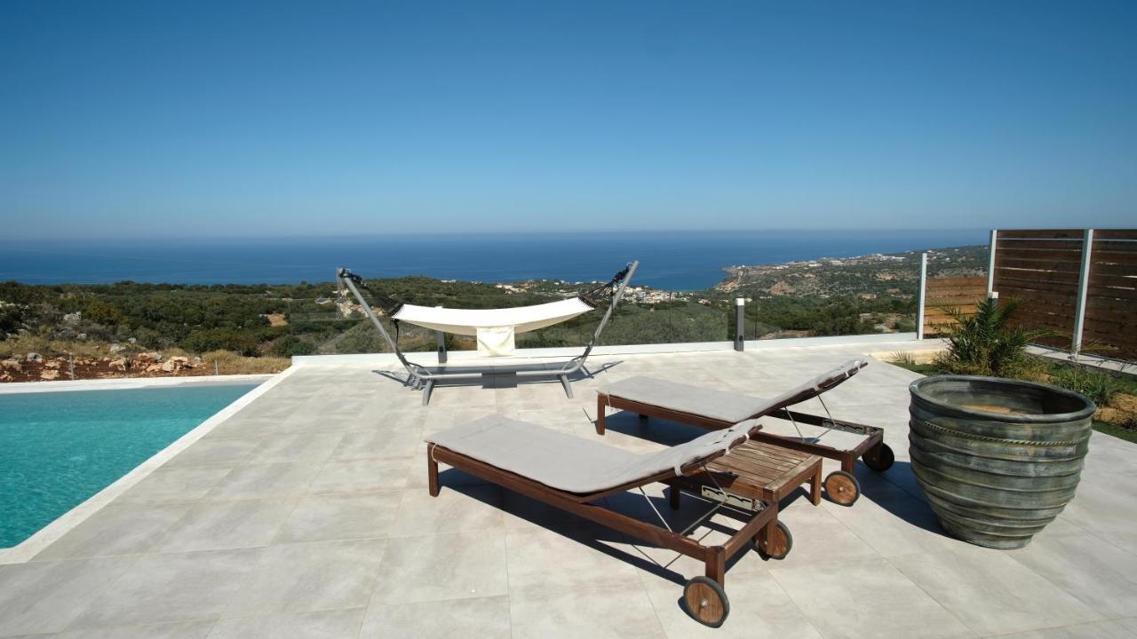 Eva West And East With 2 Private Infinity Pool & And Panoramic Sea View * Gerani (Rethymno)