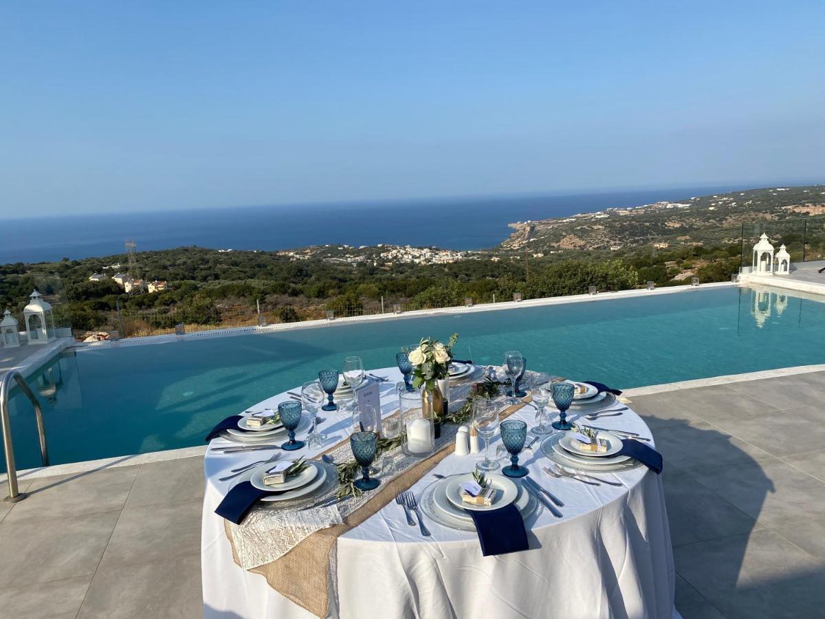 Eva West And East With 2 Private Infinity Pool & And Panoramic Sea View * Gerani (Rethymno)