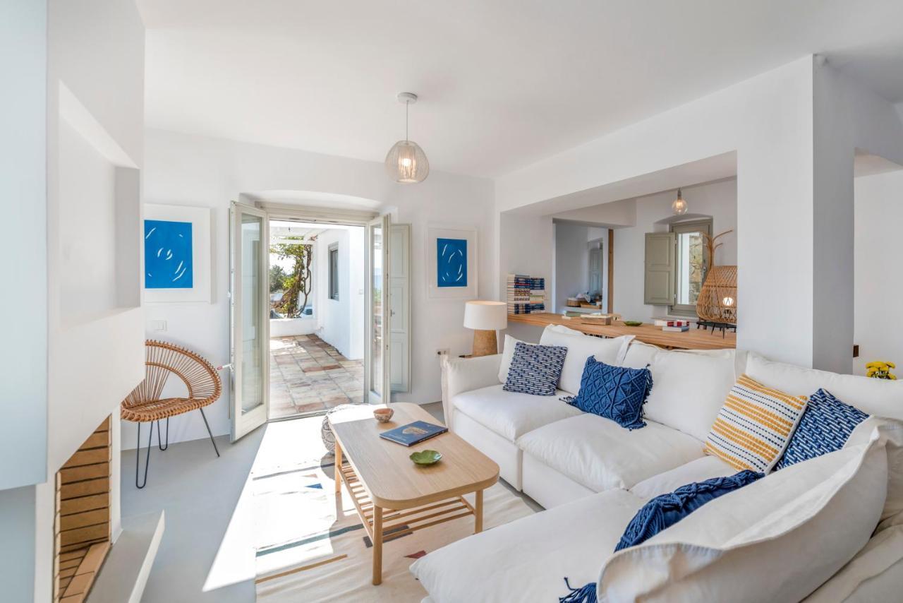 Villa Bohemian Blue - 7 Bdrm - In 200m - Mg Panormos (Mykonos)