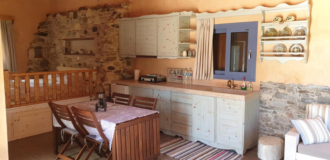 Chaihoutes Stone House Into Olive Farm In Zia *