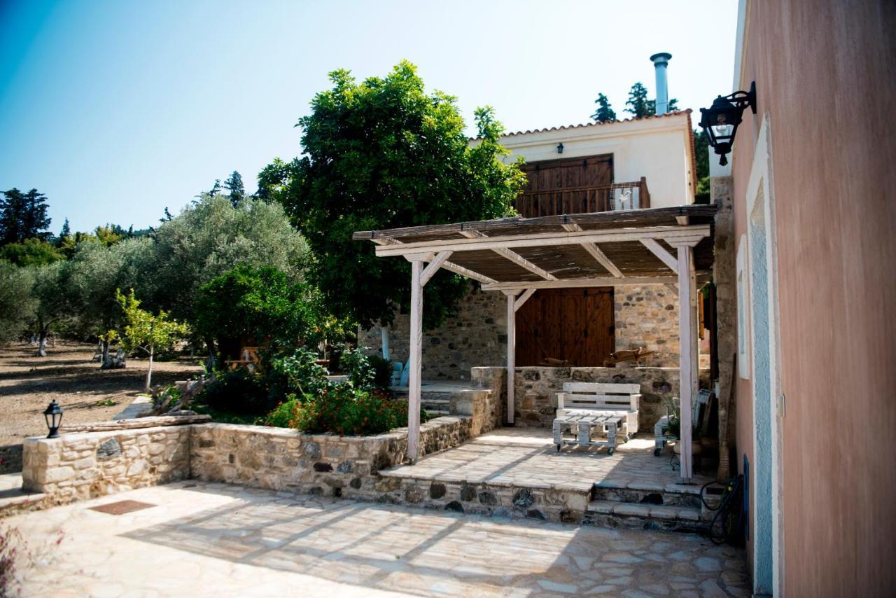 Chaihoutes Stone House Into Olive Farm In Zia