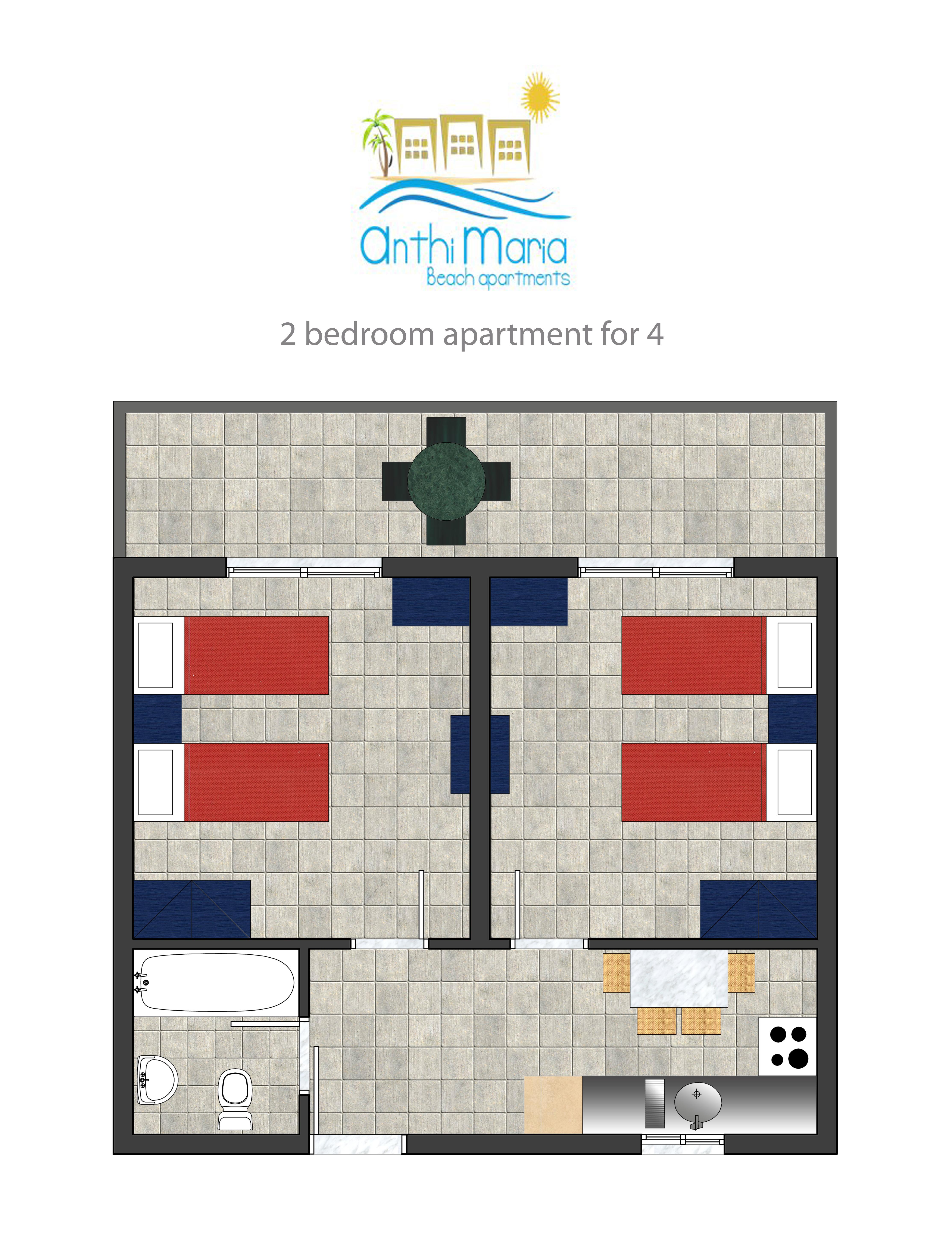 Apartment Anthi Maria Pefki (Rhodes)