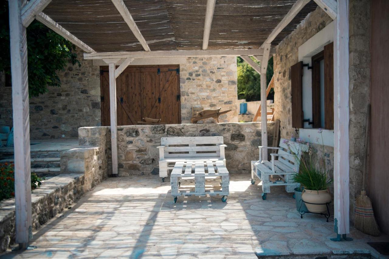 Chaihoutes Stone House Into Olive Farm In Zia