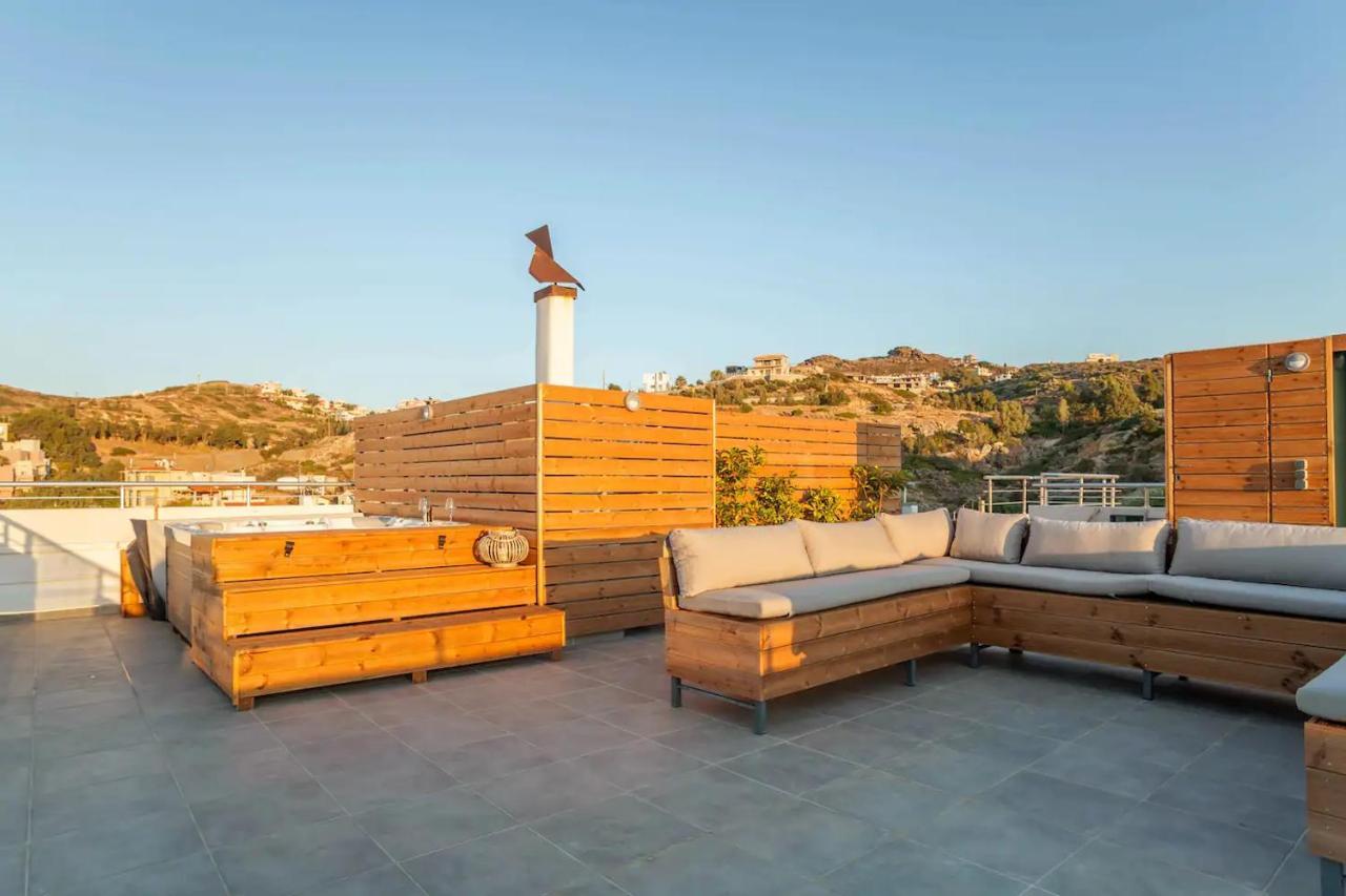 Stelianas House Floor With Private Jacuzzi Apartment Ligaria (Crete)