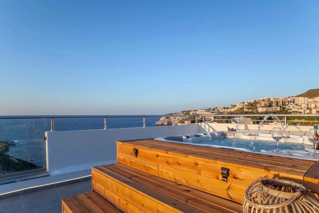 Apartment Stelianas House Floor With Private Jacuzzi Ligaria (Crete)