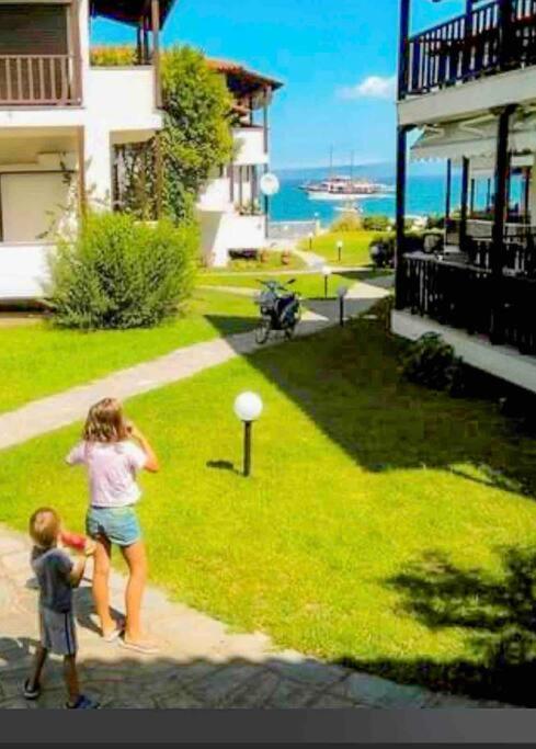With Sea View In Pefkohori. *