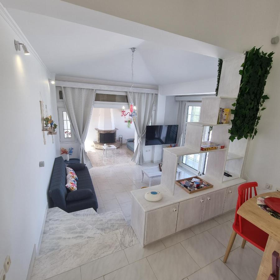 Arocaria In With Garden , Mountain And Sea View * Faliraki