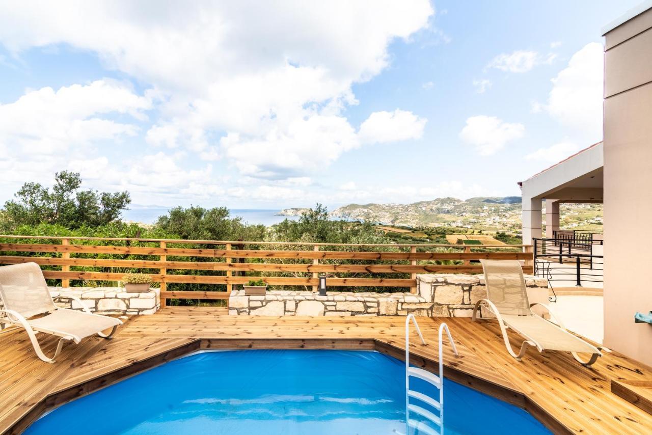 Villa Olive With Pool & Seaview Agia Pelagia (Crete)