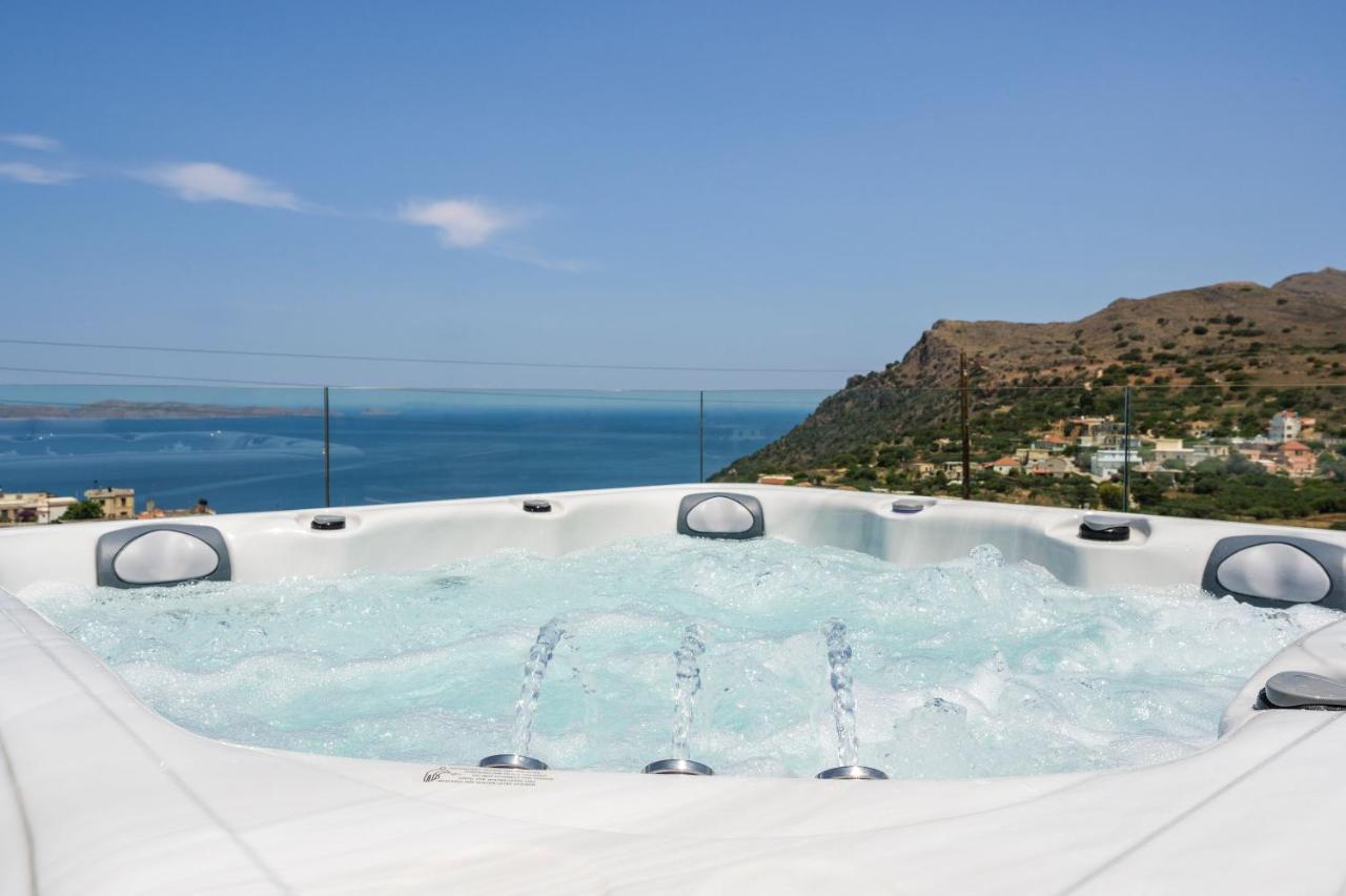 Villa Ekphrasis With Sea View And Jacuzzi Ravdhoukha