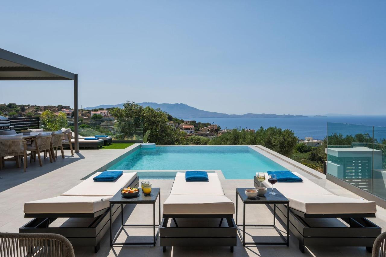 Ekphrasis With Sea View And Jacuzzi Villa Ravdhoukha