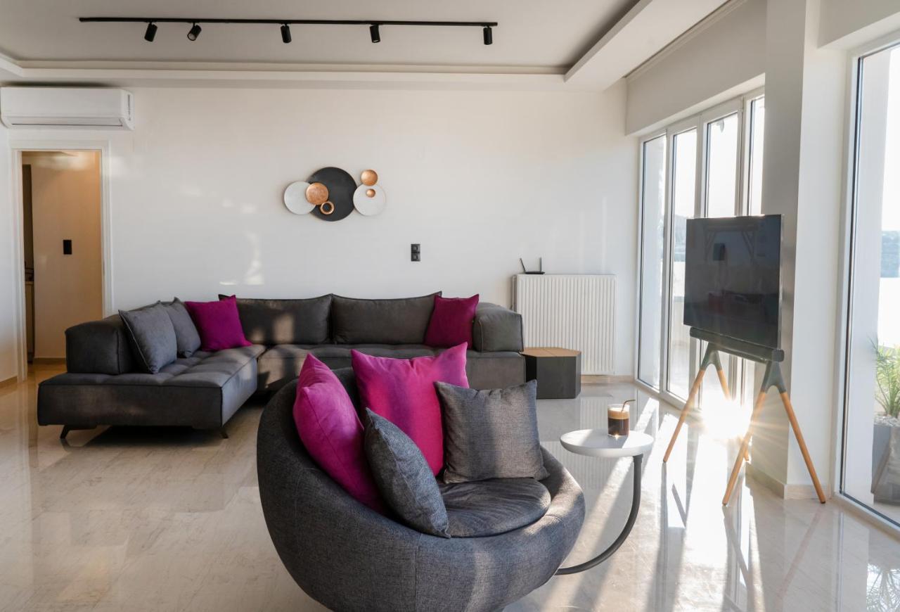 Apartment Lost In The View, Luxury With Seaview Rethymno (Crete)