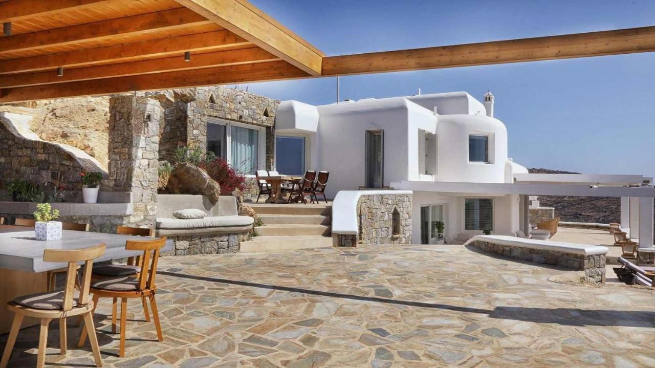 Gorgeous Mykonos 12 Bedrooms Nova Light Private Pool Panoramic Sea Views Elia
