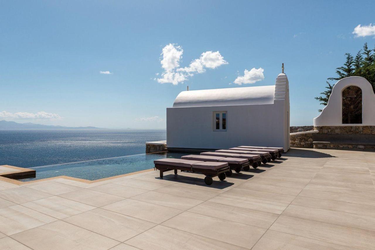 Villa Gorgeous Mykonos 12 Bedrooms Nova Light Private Pool Panoramic Sea Views Elia Elia (Mykonos)