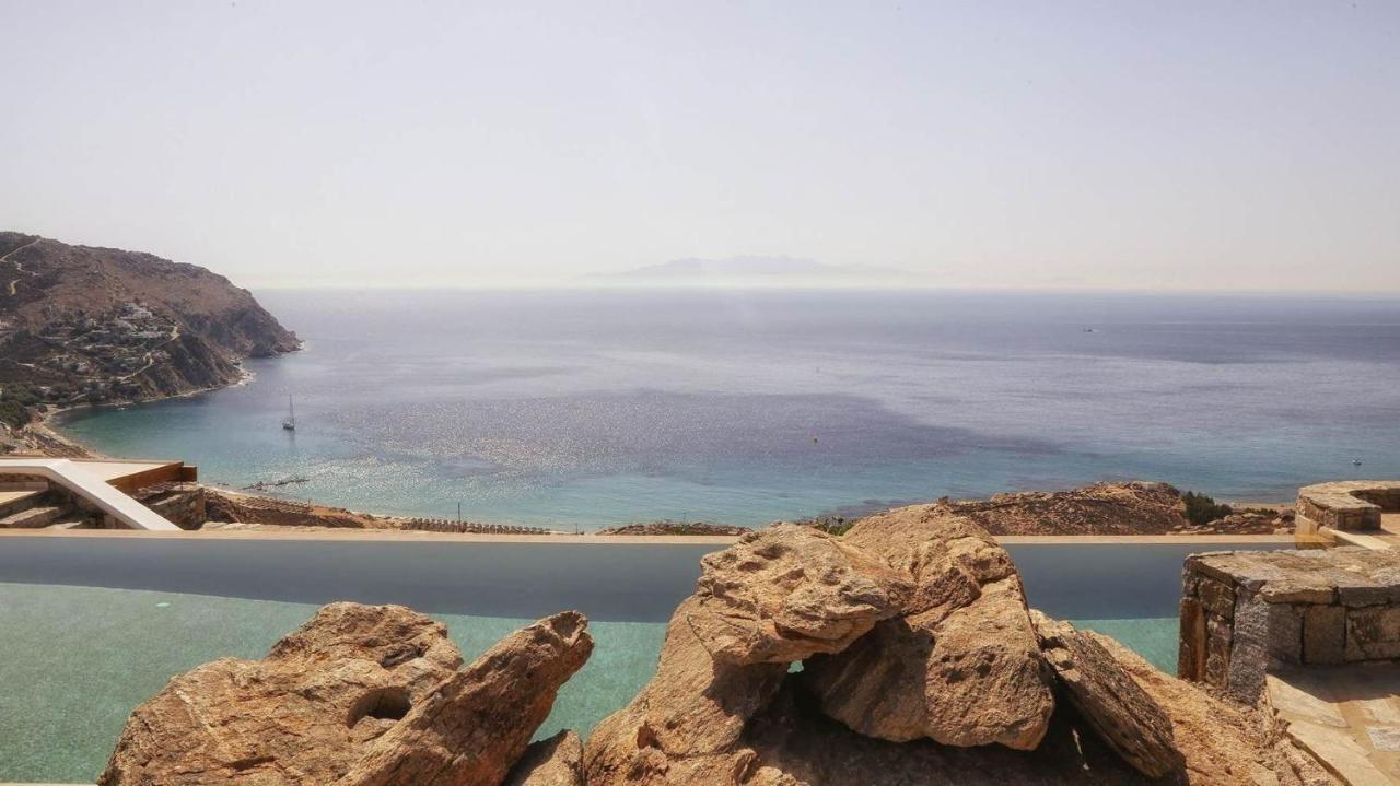 Villa Gorgeous Mykonos 12 Bedrooms Nova Light Private Pool Panoramic Sea Views Elia