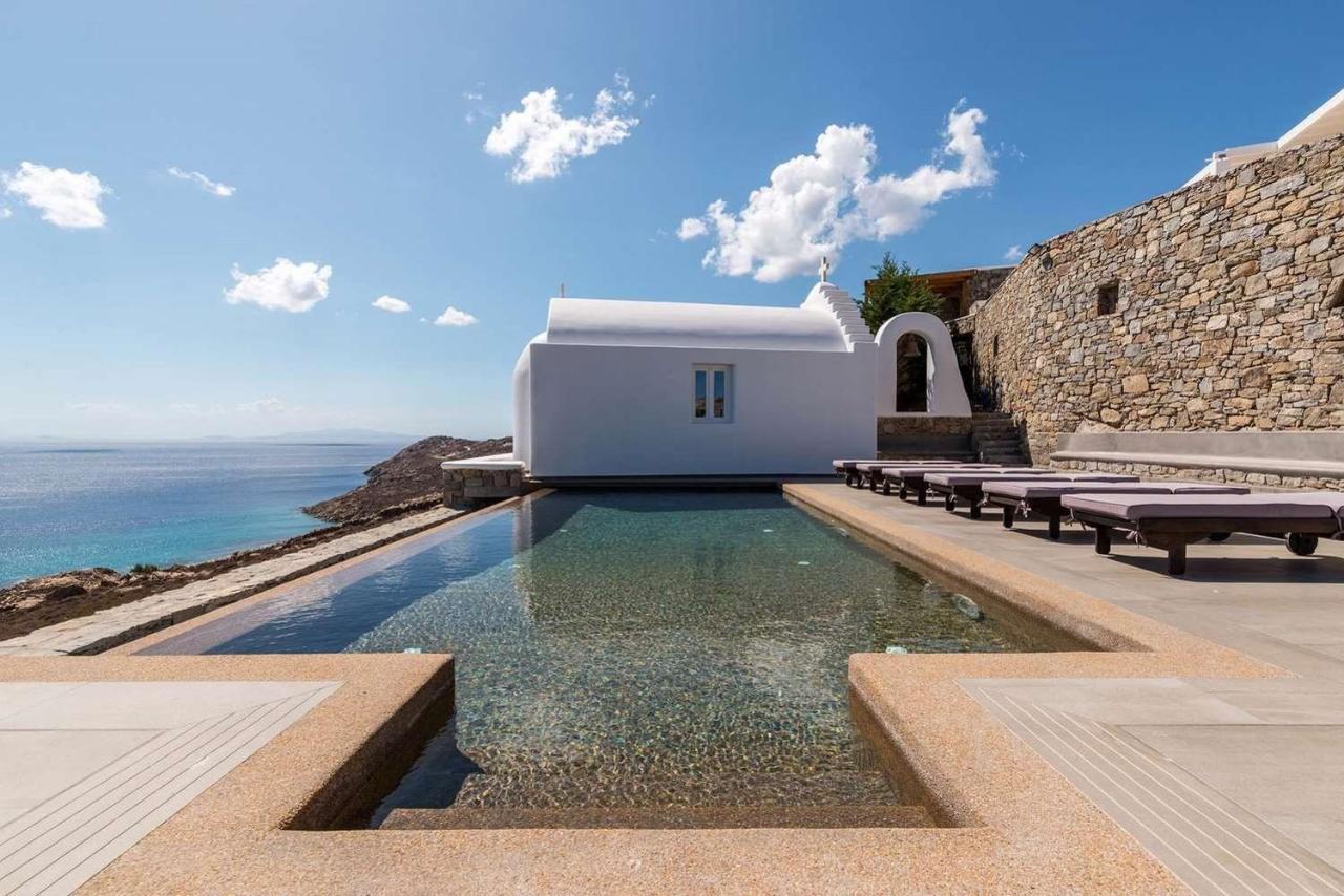 Villa Gorgeous Mykonos 12 Bedrooms Nova Light Private Pool Panoramic Sea Views Elia Elia (Mykonos)
