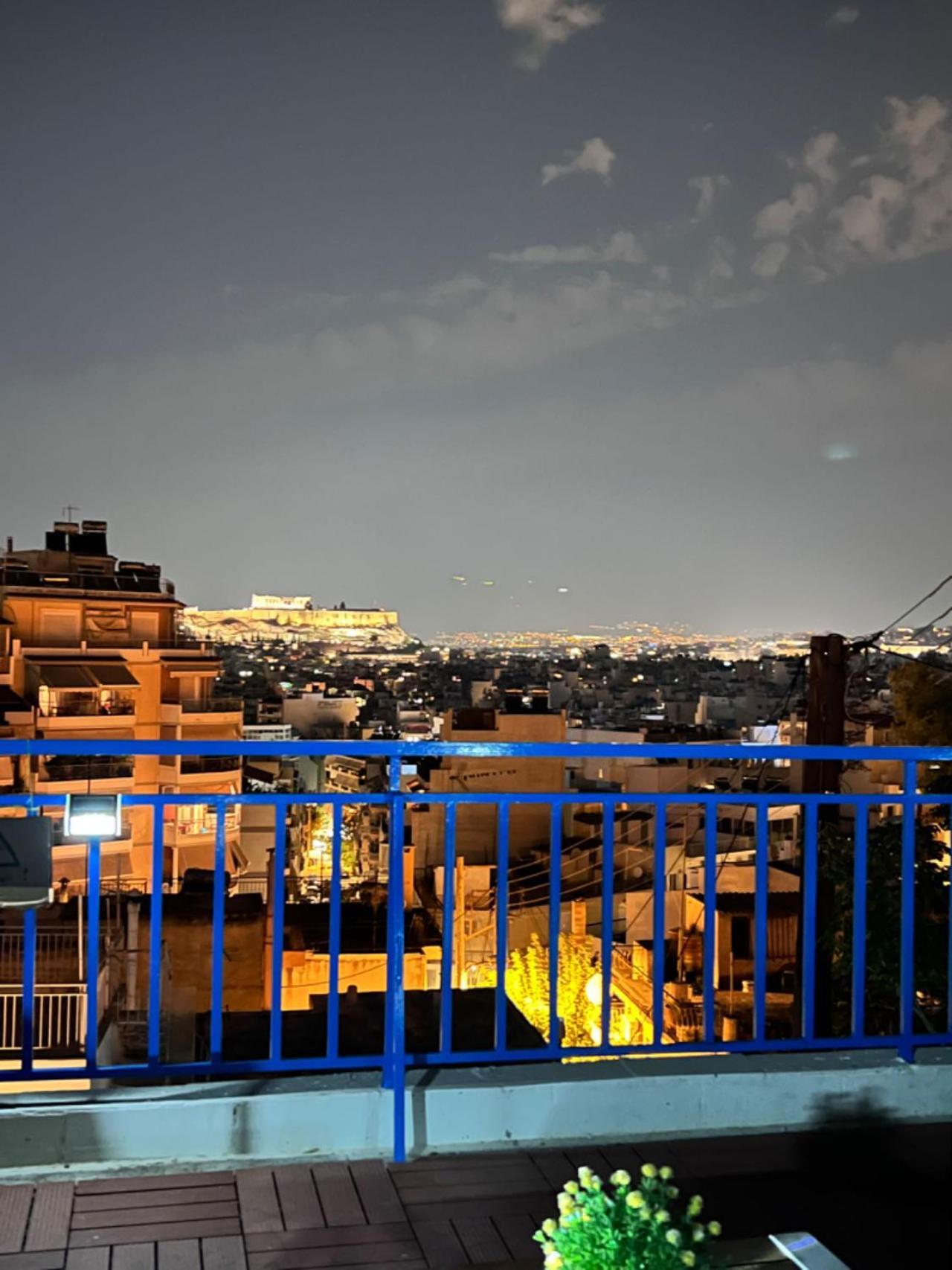 Sky With Great Location Wonderful Acropolis View In Neos Kosmos Guest house *
