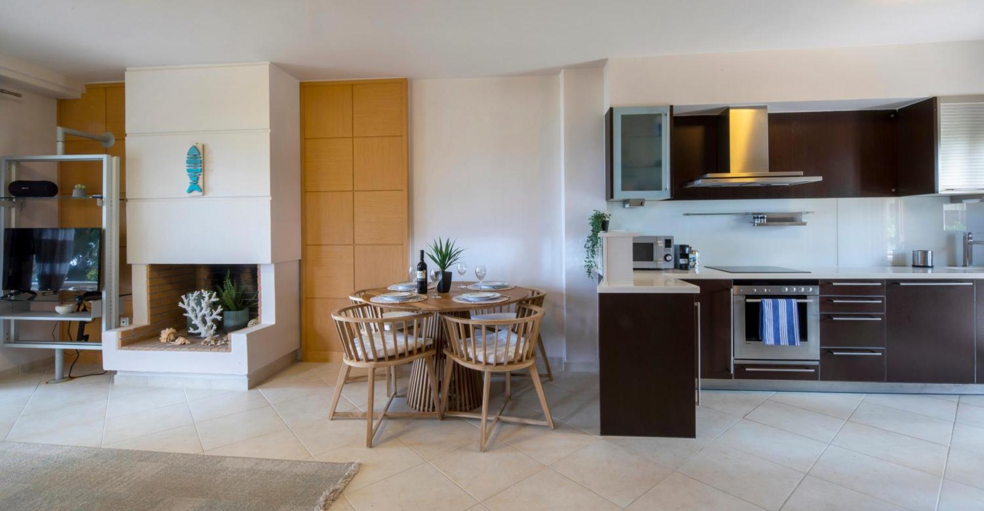 Exceptional Beachfront Blue Cocoon Pefkochori