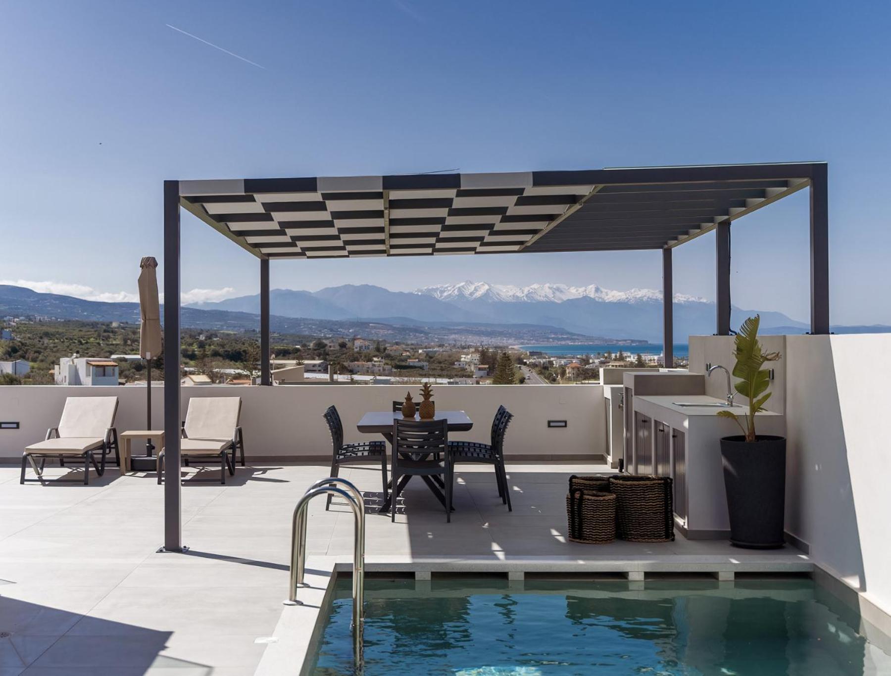 Aelia - With Private Heated Pool Villa Pigi (Crete)