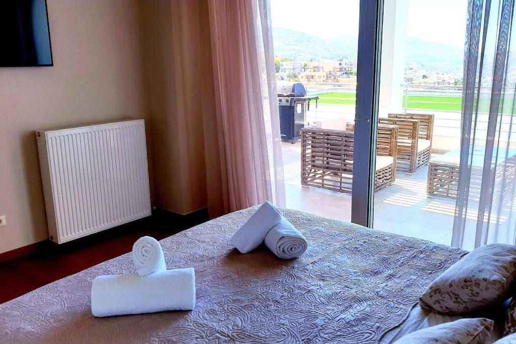 Luxurious Flat With Sea View & Private * Ligaria (Crete)