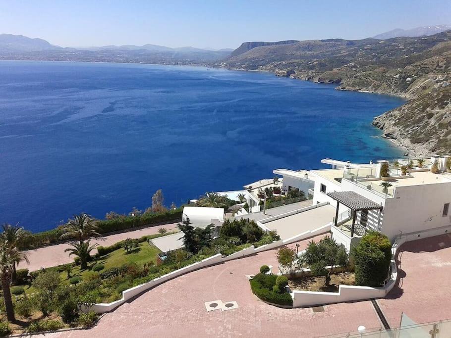 Luxurious Flat With Sea View & Private Apartment Ligaria (Crete)