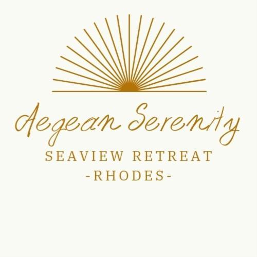 Aegean Serenity - Sea View Retreat Holiday home *