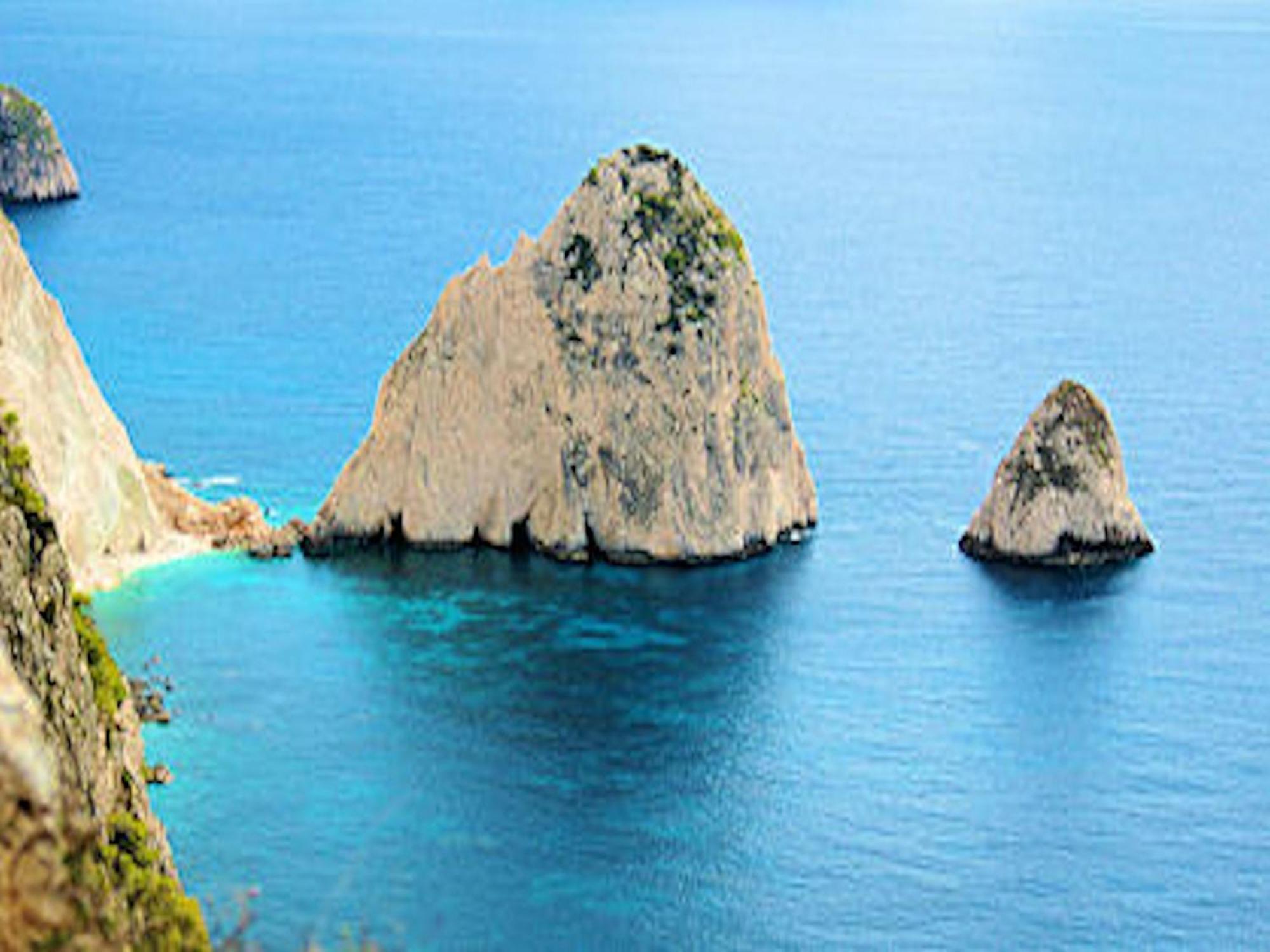 Villa Beach-front Zakynthos - Bleu - 3 Bedrooms | Stunning Panoramic Sea Views - Modern Furnishings
