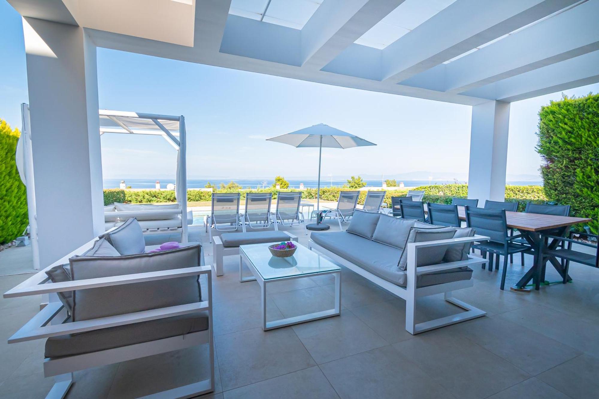 Bellevue With Private Pool Villa Hanioti