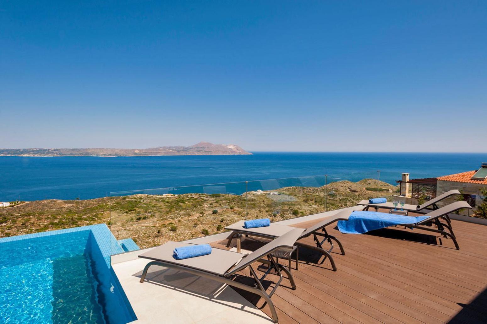 Villa Luxurious Akri - With Private Heated Pool Almyrida (Crete)