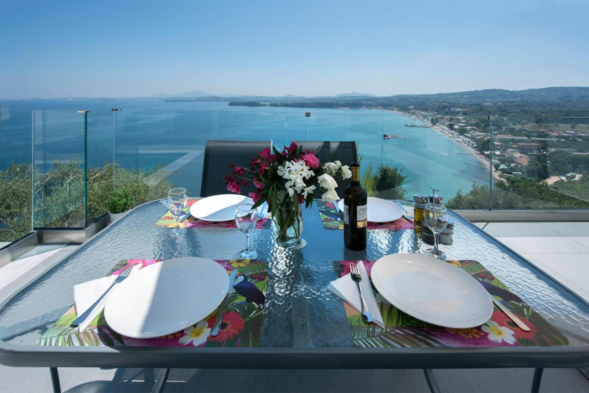 Astounding Corfu Villa 2 Bedrooms Villa Clara Wonderful Sea Mountain Views Pirgi Pyrgi (Corfu)