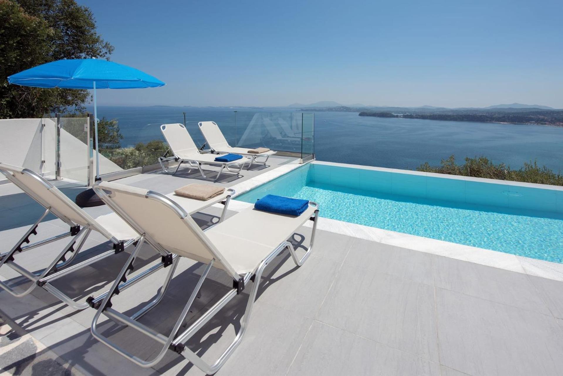 Astounding Corfu Villa 2 Bedrooms Villa Clara Wonderful Sea Mountain Views Pirgi * Pyrgi (Corfu)