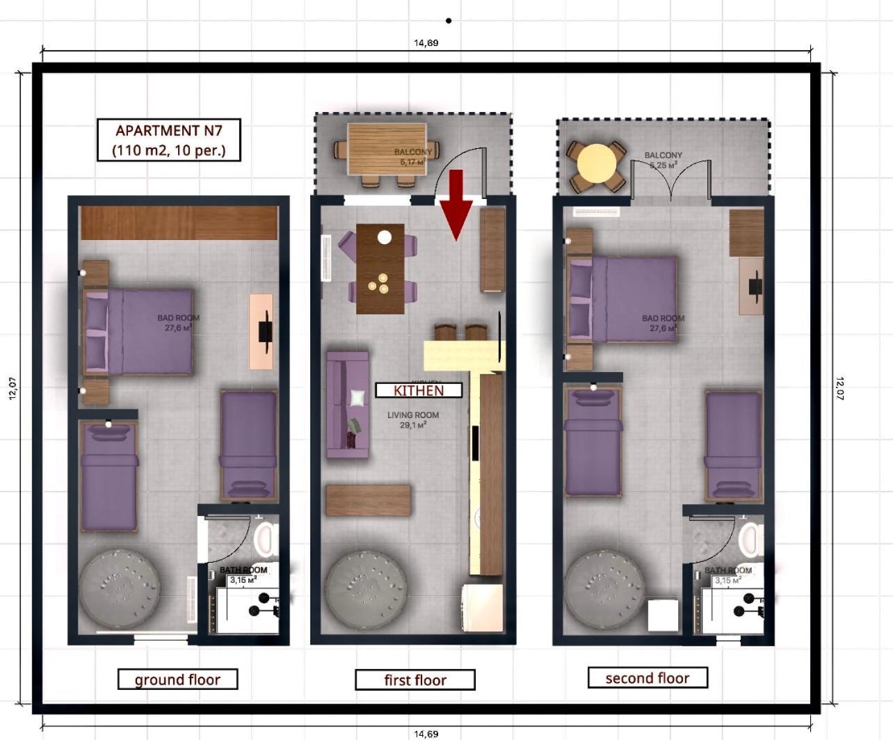 Ellinfos Aparthotel *