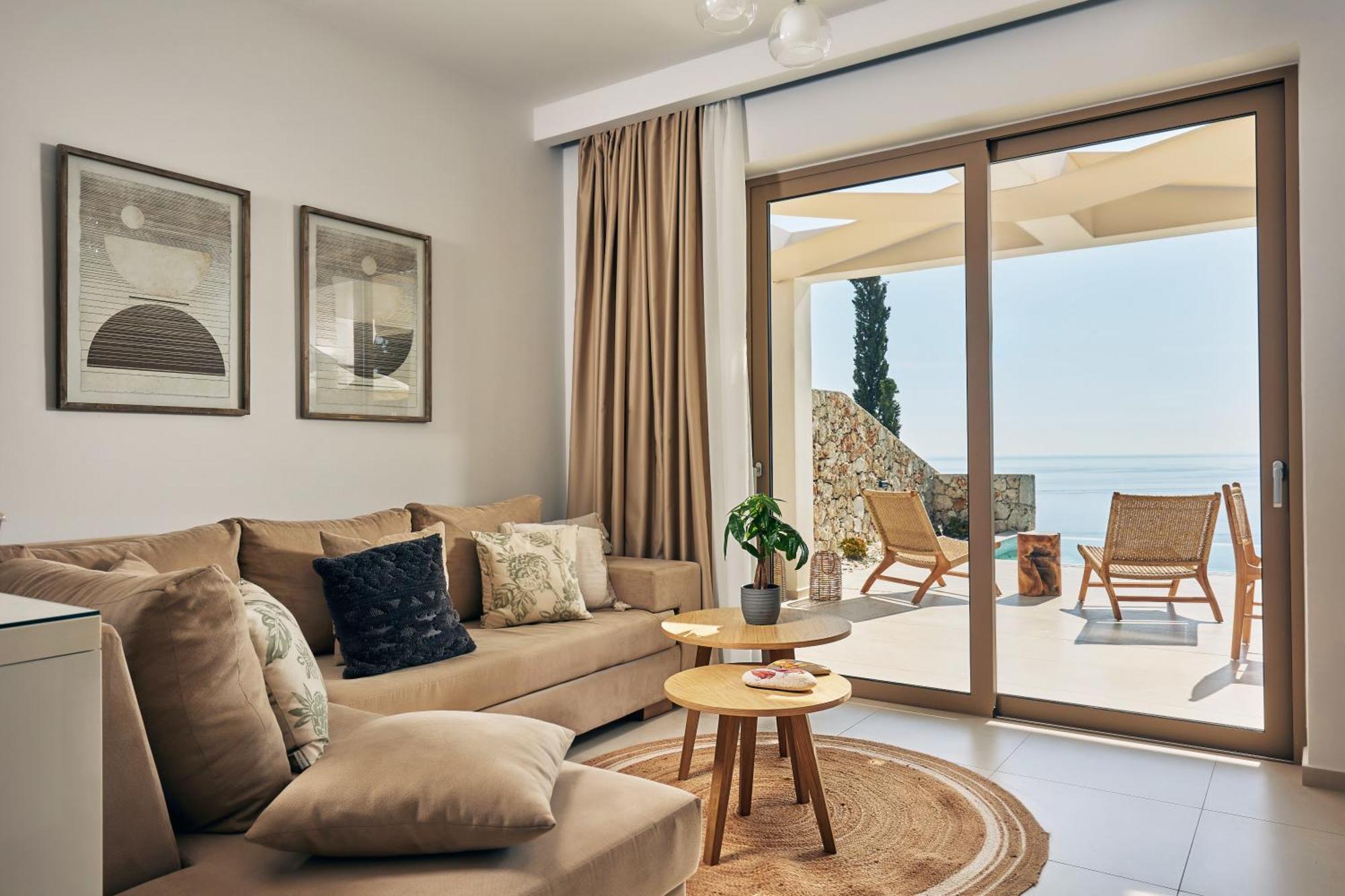 Thelxi's Ii - Brand New Seaview Suite! Villa Volimes