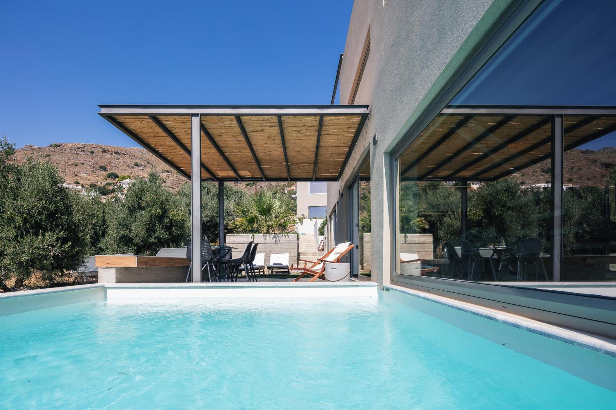 New Modern Villa Domus Rodia With Private Pool & Bbq, 4Km From Nearest Beach Villa