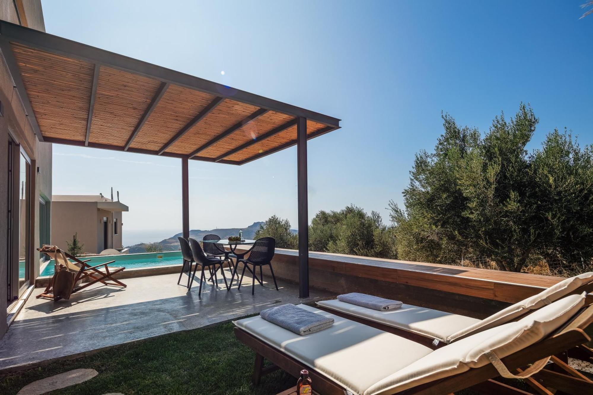 New Modern Villa Domus Rodia With Private Pool & Bbq, 4Km From Nearest Beach Villa *