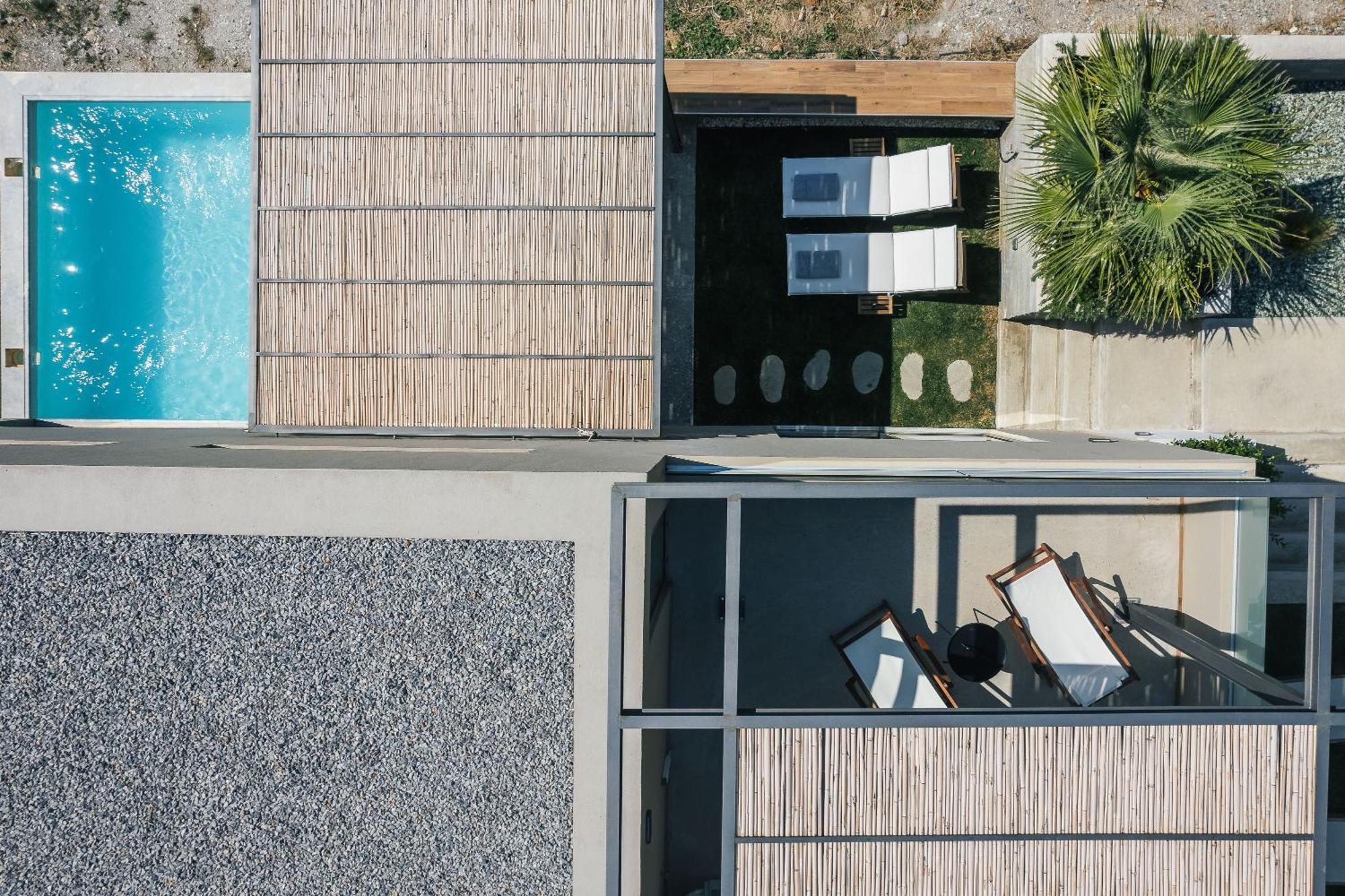 New Modern Villa Domus Rodia With Private Pool & Bbq, 4Km From Nearest Beach * Mariou
