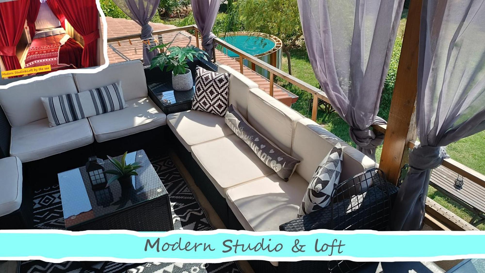 Modern Studio&loft By The Sea * Epanomi