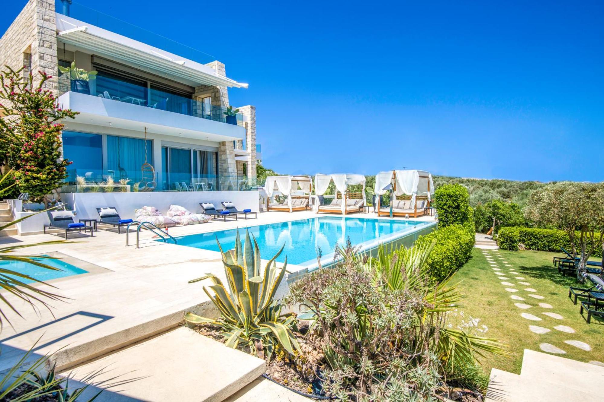 Villa Made Of Blue Luxury Collection Rethymno (Crete)