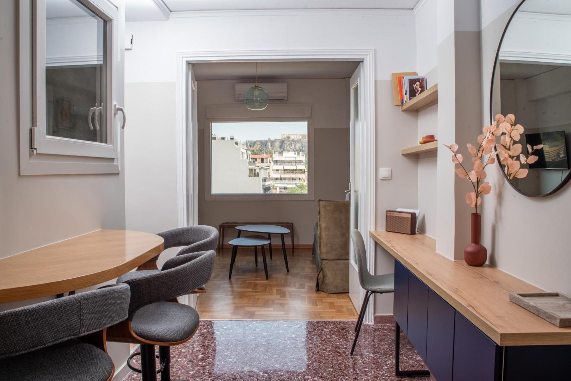 Stunning Acropolis View - 500m Metro - At Historical Center Apartment Athens
