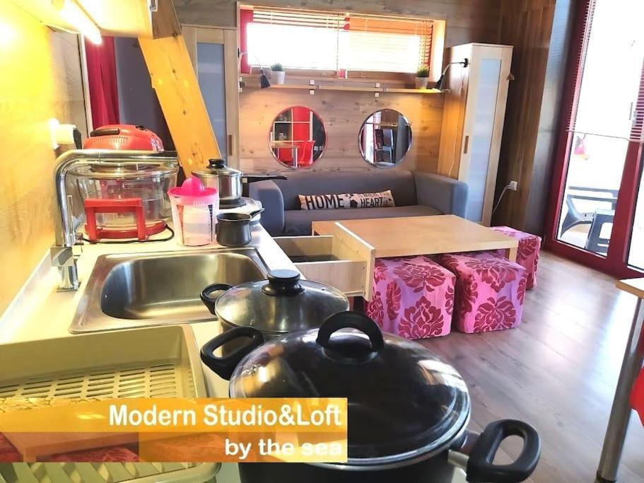Modern Studio&loft By The Sea Holiday home Epanomi