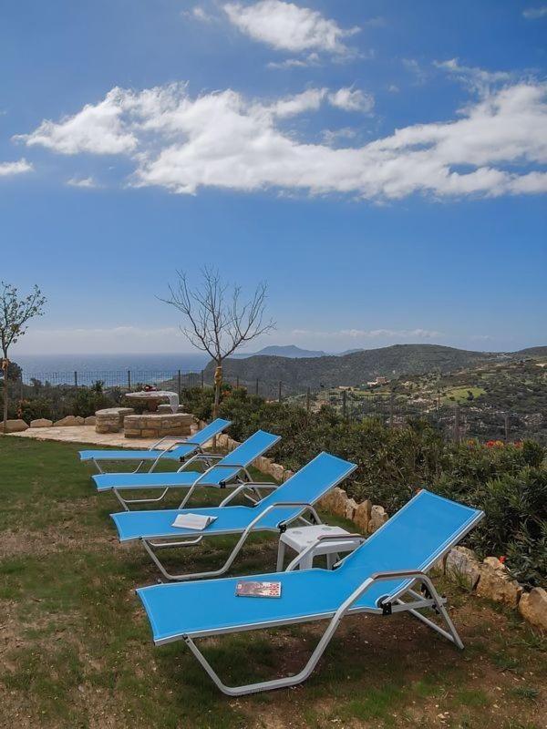 Triopetra Luxury Villas Fournou Lago Superior Villa With Private Pool Stefania Triopetra